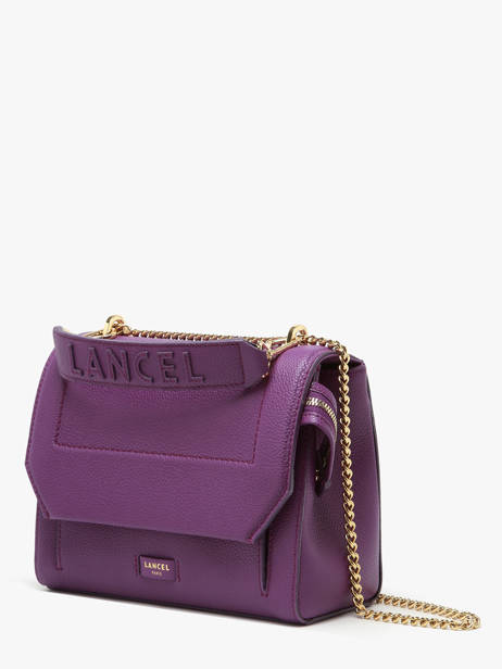 Handtas M Ninon Leder Lancel Violet ninon A09222 ander zicht 2